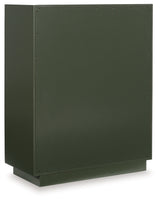 Geirwood Dark Green Accent Cabinet (Online Special Price) - Ornate Home