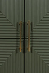 Geirwood Dark Green Accent Cabinet (Online Special Price) - Ornate Home