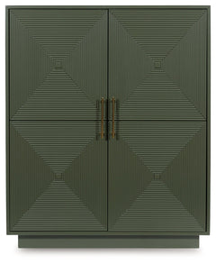 Geirwood Dark Green Accent Cabinet - Ornate Home