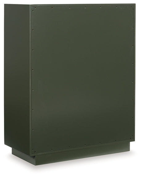 Geirwood Dark Green Accent Cabinet - Ornate Home