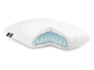 Gel Convolution White King High Loft Pillow - Ornate Home