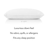 Gelled Microfiber White King Pillow - Ornate Home