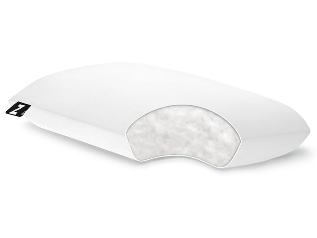 Gelled Microfiber White Queen Pillow - Ornate Home