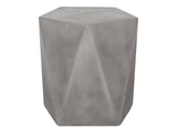Gem Dark Grey Outdoor Stool - Ornate Home