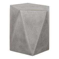 Gem Dark Grey Outdoor Stool - Ornate Home