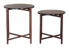 Gema Bronze Coffee Table Set (2-Piece) - Ornate Home