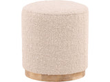 Gema Ivory Stool - Ornate Home