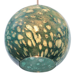 Gemblue Blue/Nickel 1 Light Mini Pendant - Ornate Home