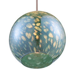 Gemblue Blue/Nickel 1 Light Mini Pendant - Ornate Home