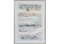 Gemma Blue/Orange Canvas - Ornate Home