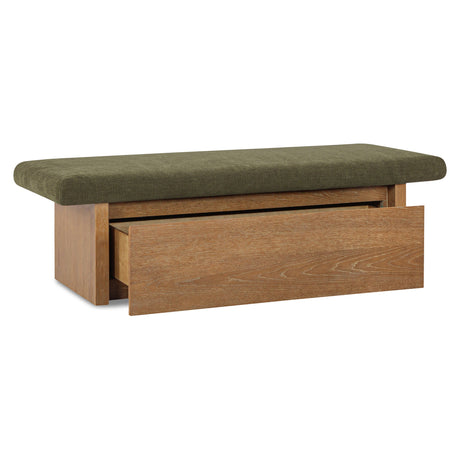Gemma Dark Green Storage Bench - Ornate Home