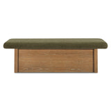 Gemma Dark Green Storage Bench - Ornate Home