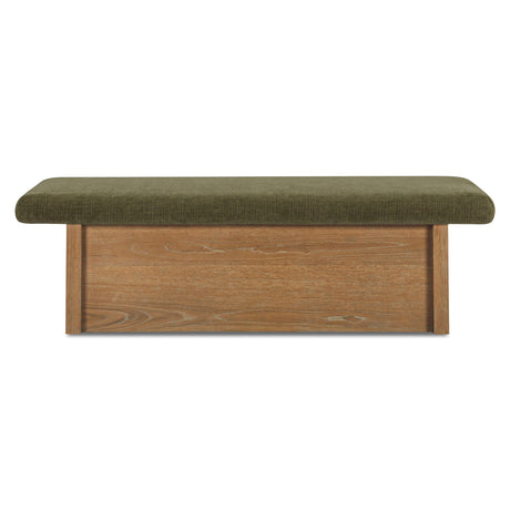 Gemma Dark Green Storage Bench - Ornate Home