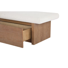 Gemma Oat Storage Bench - Ornate Home