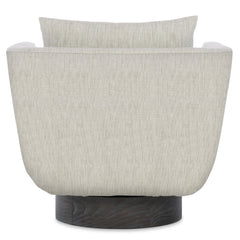 Gemma Portobello/Grey Fabric Swivel Chair - Ornate Home