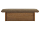 Gemma Taupe Storage Bench - Ornate Home