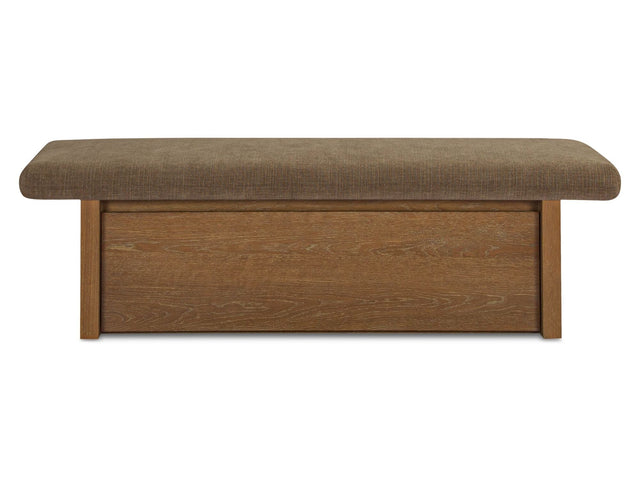 Gemma Taupe Storage Bench - Ornate Home