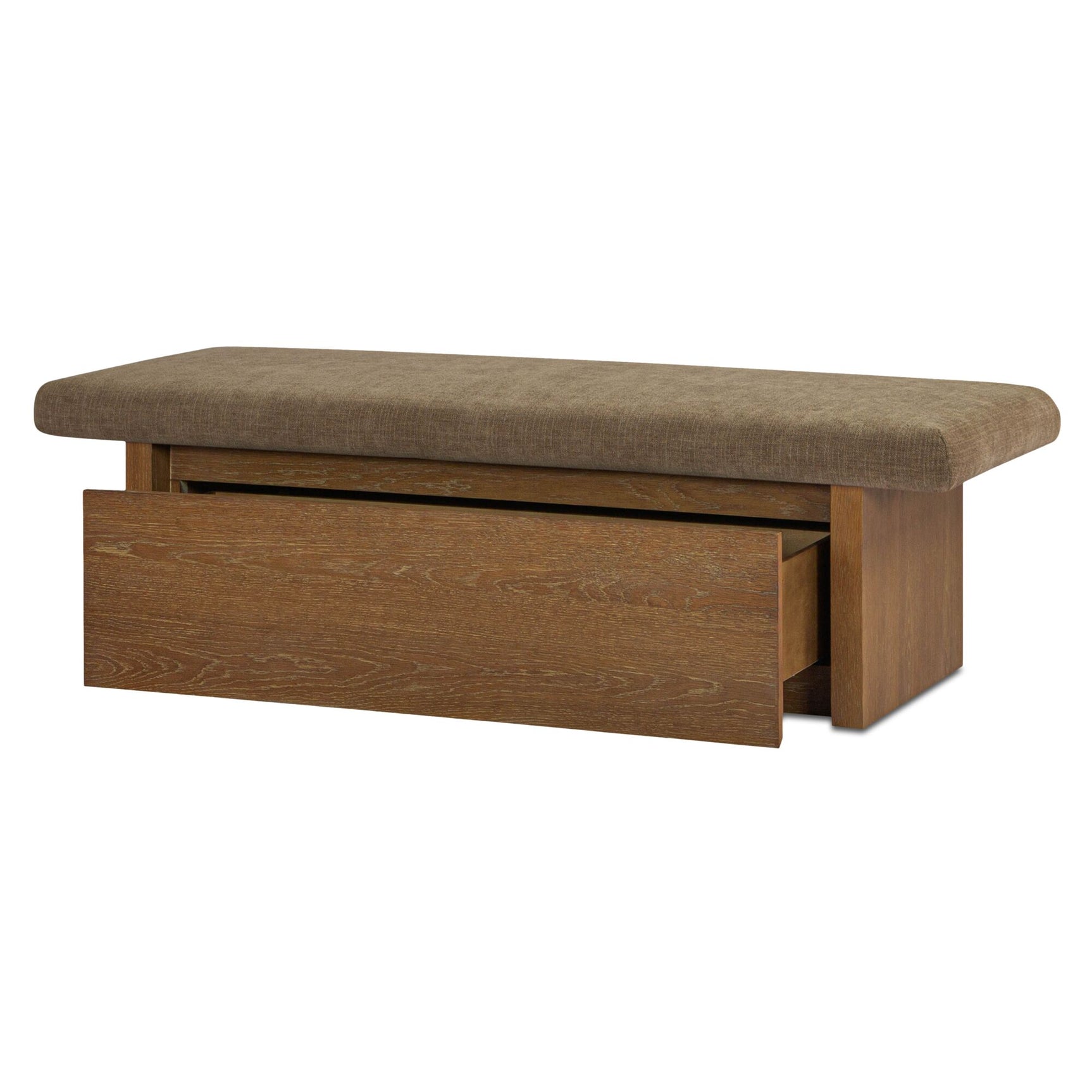 Gemma Taupe Storage Bench - Ornate Home