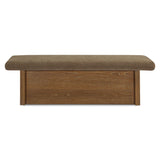 Gemma Taupe Storage Bench - Ornate Home