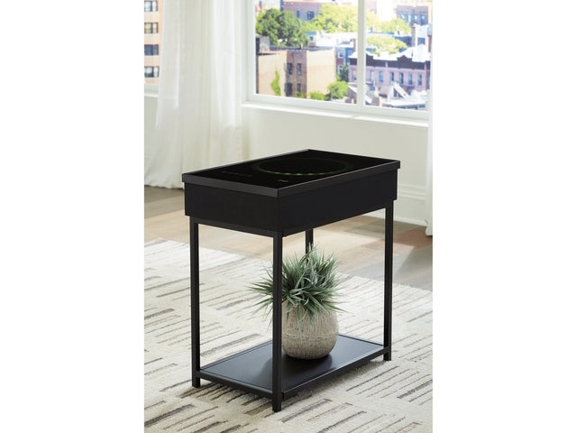 Gemmet Black Accent Table (Online Special Price) - Ornate Home