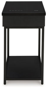 Gemmet Black Accent Table (Online Special Price) - Ornate Home