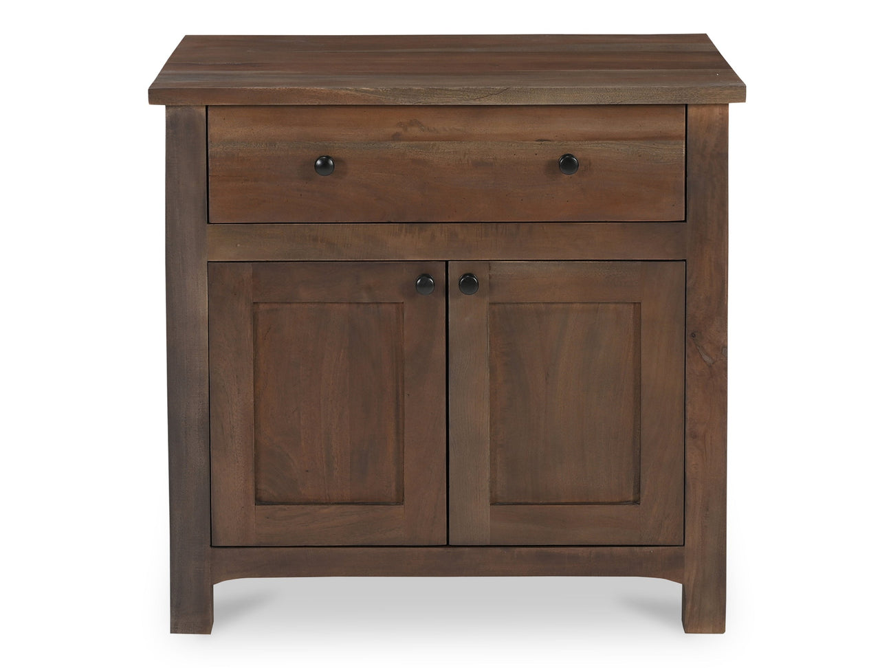 Gene Dark Brown Charging Nightstand - Ornate Home