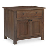 Gene Dark Brown Charging Nightstand - Ornate Home