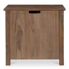 Gene Dark Brown Charging Nightstand - Ornate Home