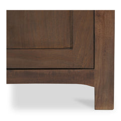 Gene Dark Brown Charging Nightstand - Ornate Home