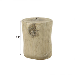 Gene Natural Brown Accent Table - Ornate Home