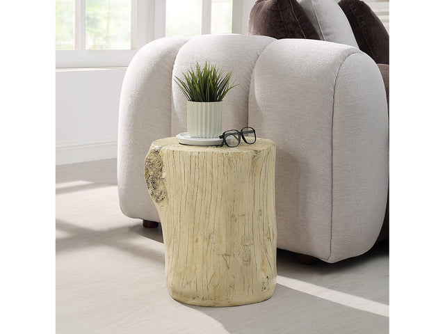 Gene Natural Brown Accent Table - Ornate Home
