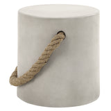 Gene Natural Gray Accent Table - Ornate Home