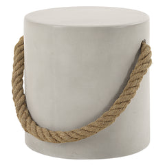 Gene Natural Gray Accent Table - Ornate Home