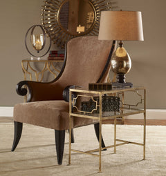 Genell Gold Side Table - Ornate Home