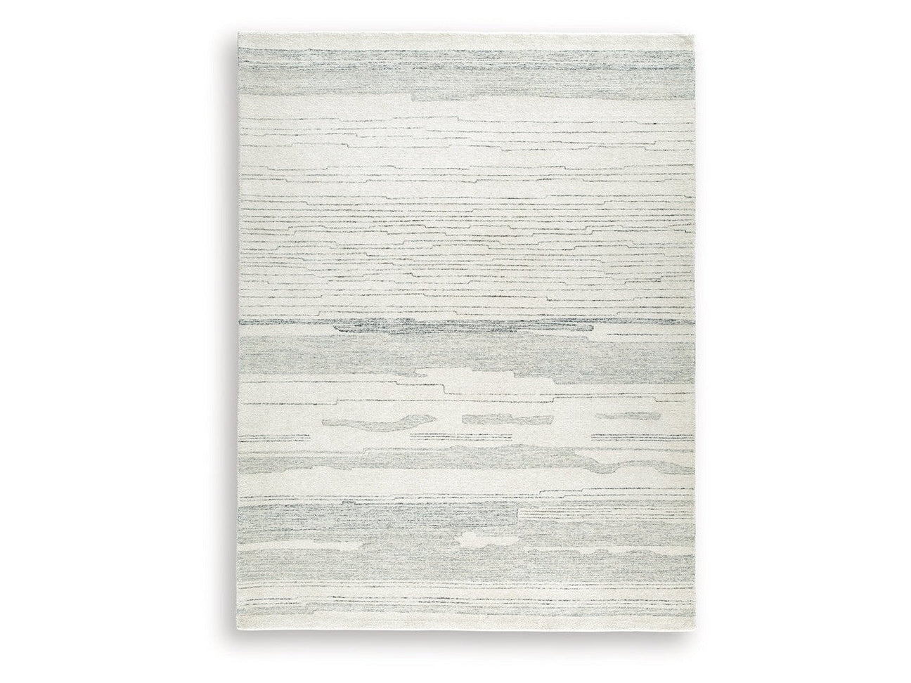 Genemost Ivory/Blue Large Rug (Online Special Price) - Ornate Home