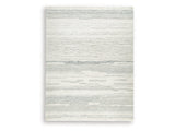 Genemost Ivory/Blue Large Rug - Ornate Home