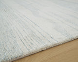 Genemost Ivory/Blue Large Rug - Ornate Home