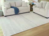 Genemost Ivory/Blue Large Rug - Ornate Home