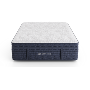 Generations 2.0 Tradition 2.0 Luxe Blue King 15.5" Plush Mattress - Ornate Home