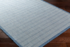 Genet Blue Outdoor Area Rug - Clearance - Ornate Home