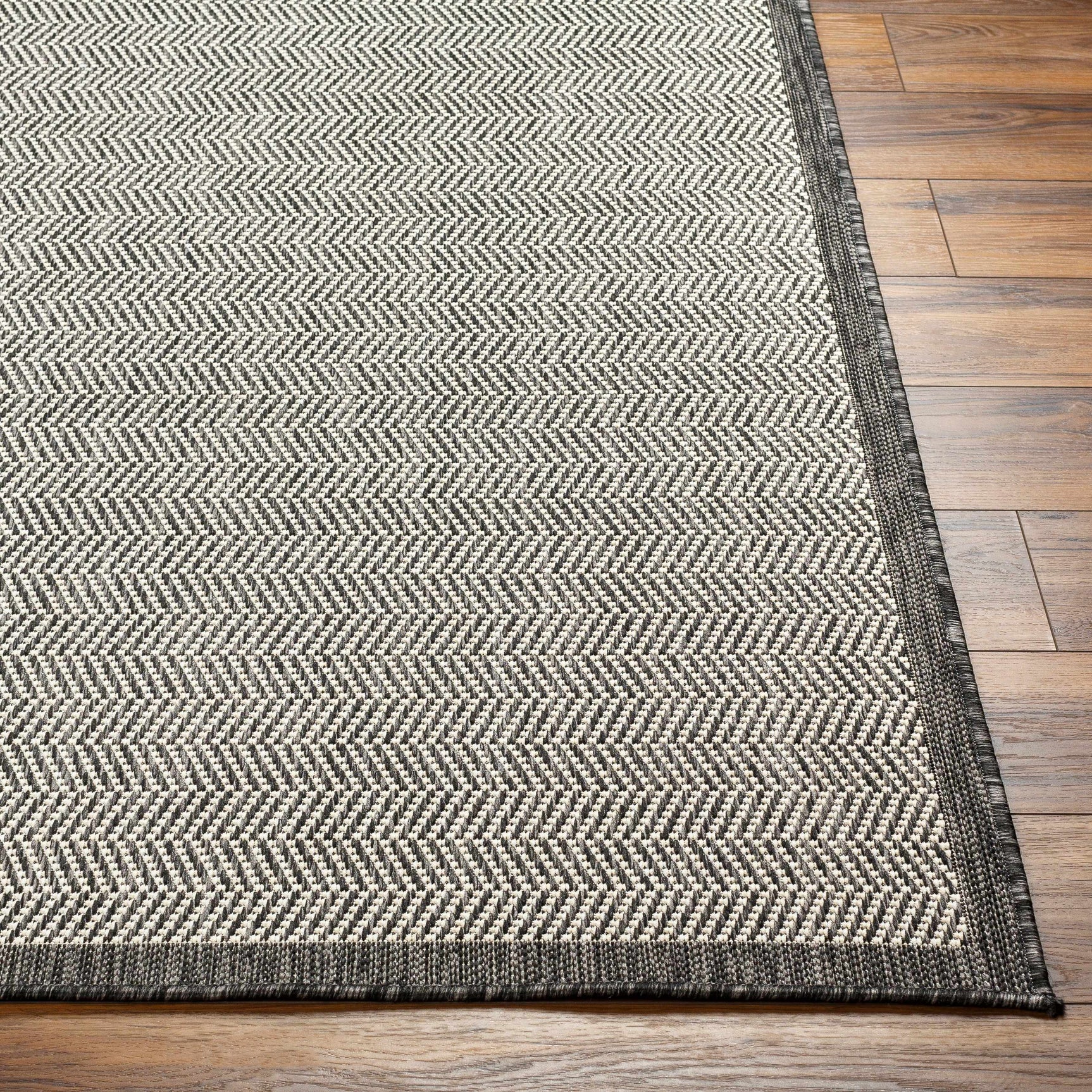 Genet Gray Outdoor Area Rug - Clearance - Ornate Home