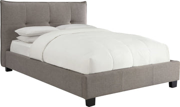 Geneva - Adona Dolphin Full Upholstered Platform Bed - Ornate Home