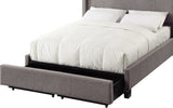 Geneva - Adona Dolphin Queen Upholstered Footboard Storage Bed - Ornate Home