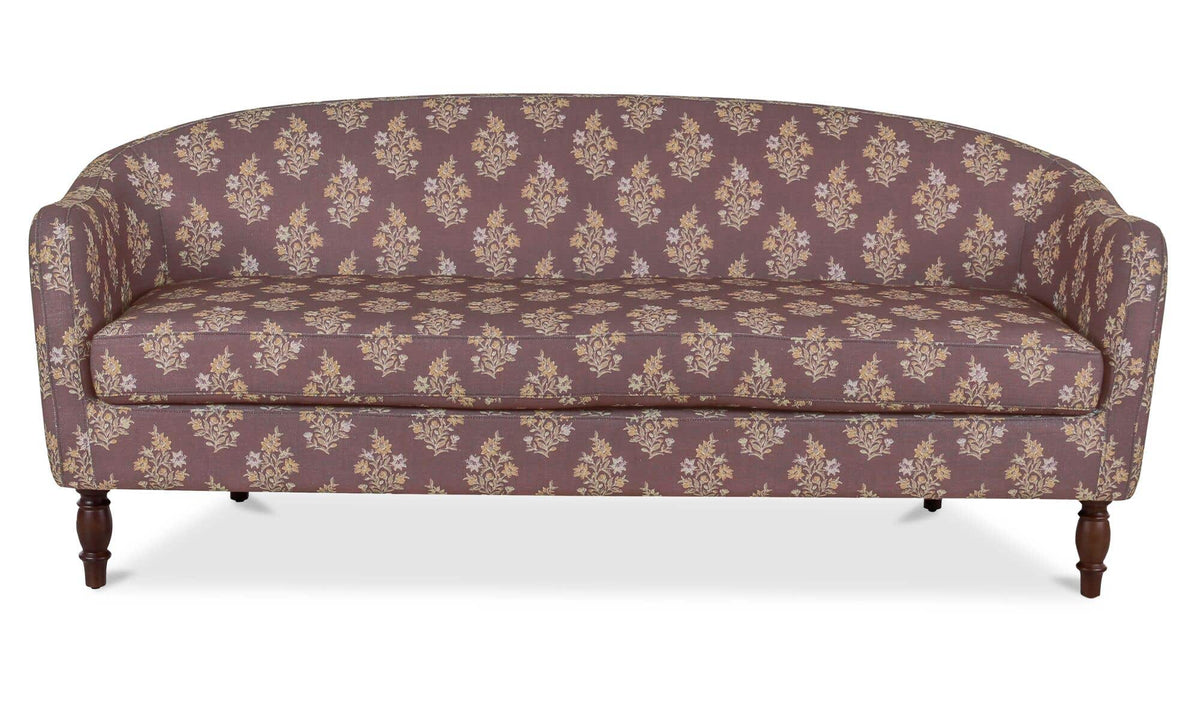 Geneva Dark Mauve Apartment Sofa - Ornate Home