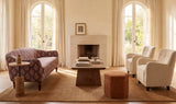 Geneva Dark Mauve Apartment Sofa - Ornate Home