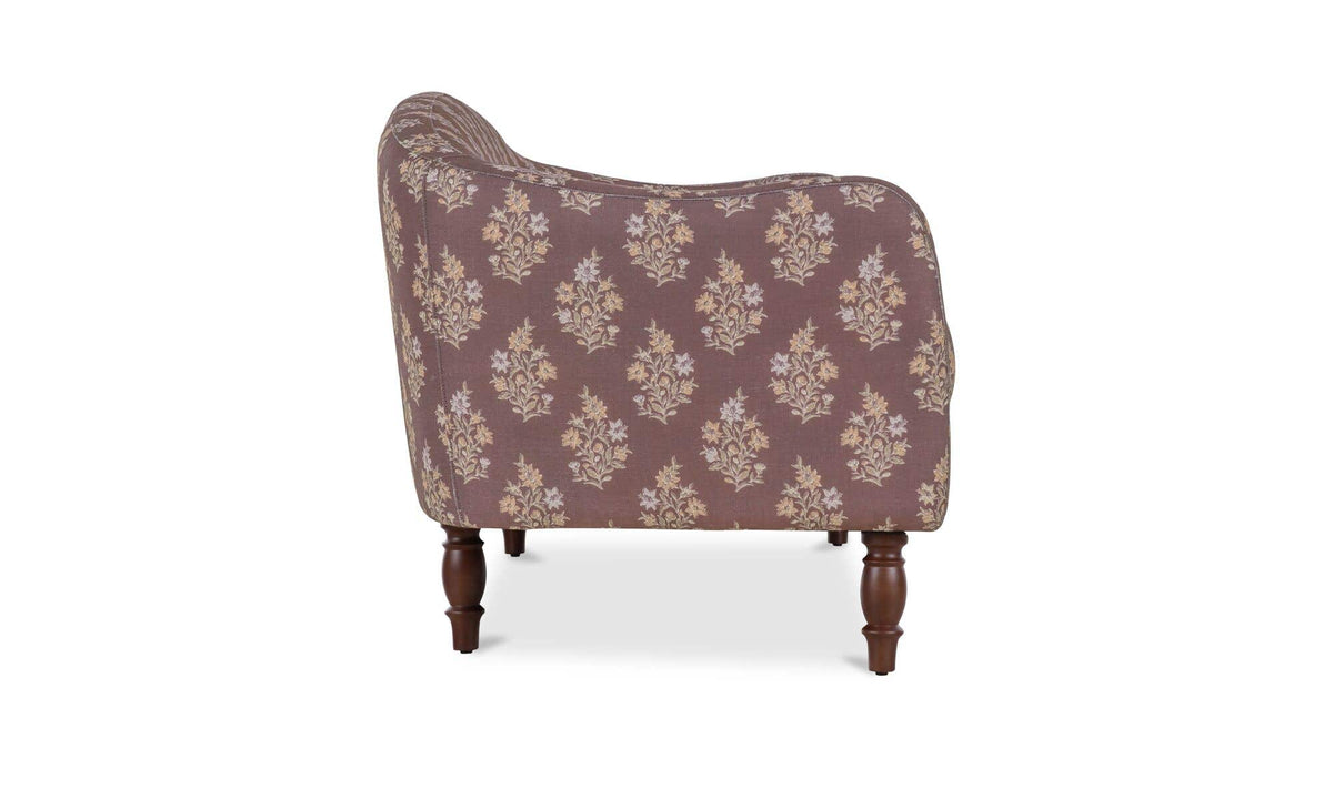 Geneva Dark Mauve Apartment Sofa - Ornate Home
