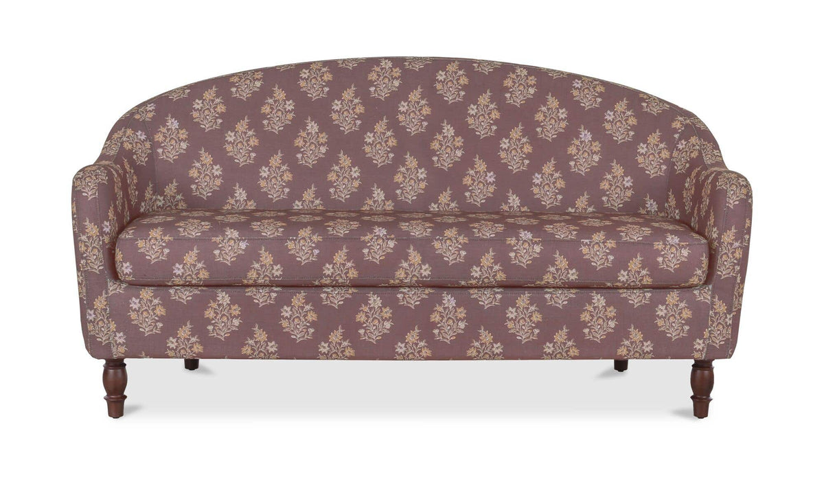 Geneva Dark Mauve Dining Settee - Ornate Home