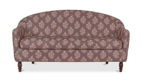 Geneva Dark Mauve Dining Settee - Ornate Home