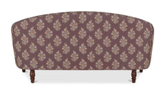 Geneva Dark Mauve Dining Settee - Ornate Home