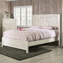 Geneva Ivory Full Bed - Ornate Home